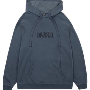 TAYLOR SWIFT • THE ERAS TOUR INTERNATIONAL TOUR WASHED BLUE HOODIE (XL)